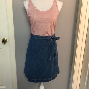 GAP wrap skirt.
